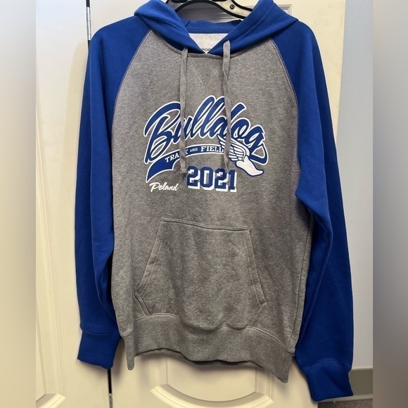 Sport-Tek Other - 🚨CLEARANCE 0124-32 POLAND Ohio Bulldogs Hoodie, Small, Grey and Blue.